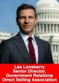 Lee Lonsberry, Senior Director of Government Relations at the Direct Selling Association