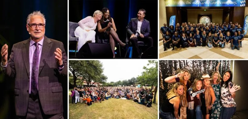 LifeVantage Momentum Academy 2025 in Dallas featuring keynotes, leadership training, team workshops, and celebration moments.