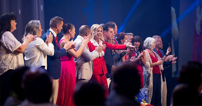 LifeWave leaders and Brand Partners applauding during UNSTOPPABLE Convention 2026