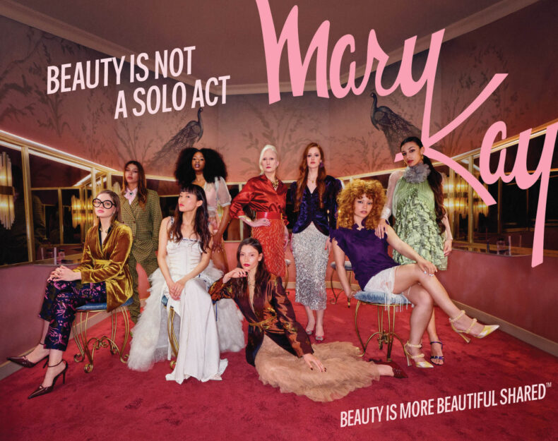 Mary Kay Beauty Is More Beautiful Shared global campaign featuring women celebrating beauty and connection
