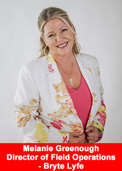 Melanie Greenough, Director of Field Operations at Bryte Lyfe, empowering global leaders and driving community growth.