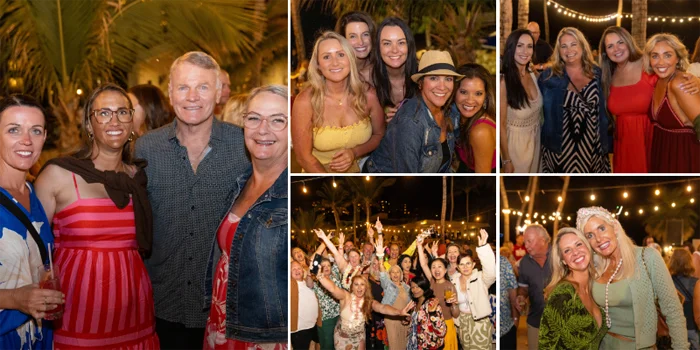Neora Destination Success 2026 evening celebration Cabo. Brand Partners gather with Neora's founder Jeff Olson.