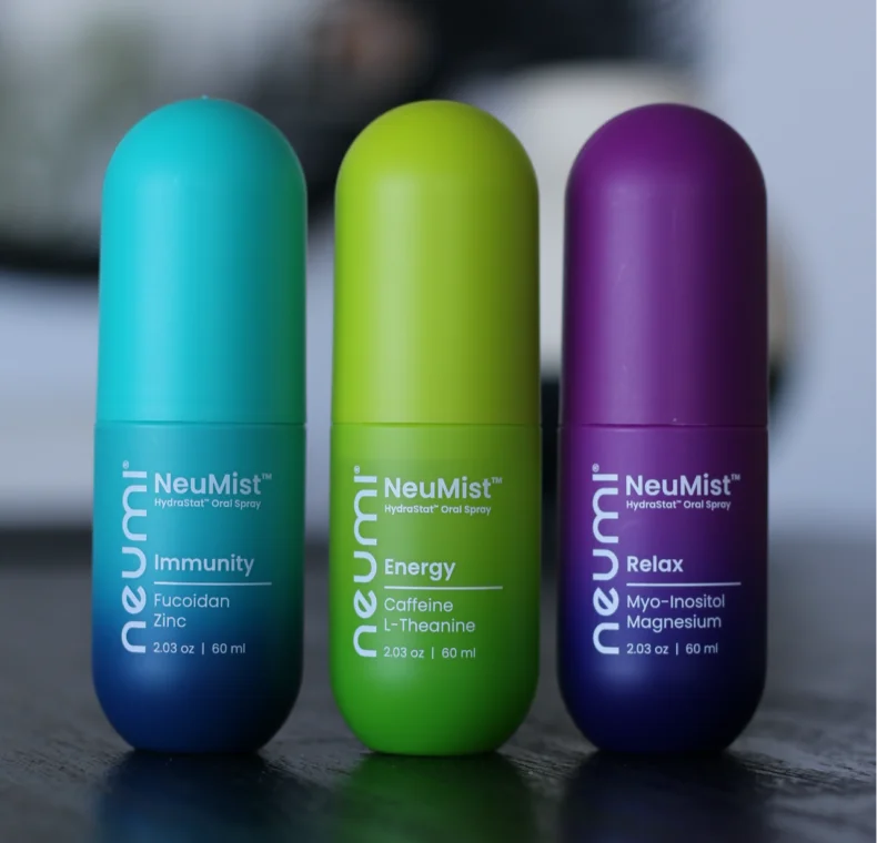 Neumi NeuMIST Immunity, Energy and Relax oral wellness sprays