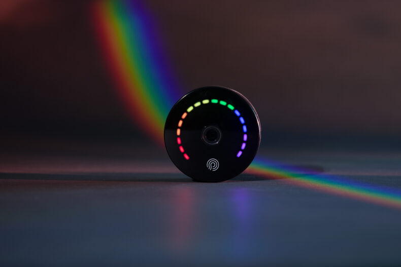 Nu Skin Prysm iO AI wellness device antioxidant scan