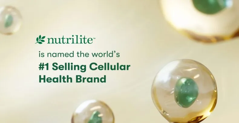 Nutrilite named the world's #1 selling cellular health brand