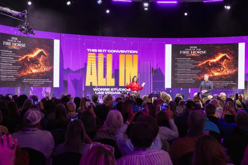 Scott and Renita Brannan LifeWave event stage