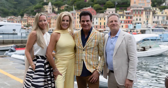 Steve and Gina Merritt with LifeWave Founder and CEO David Schmidt and his wife Otaly