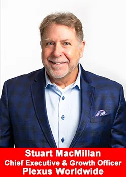 Stuart MacMillan, Chief Executive and Growth Officer of Plexus Worldwide