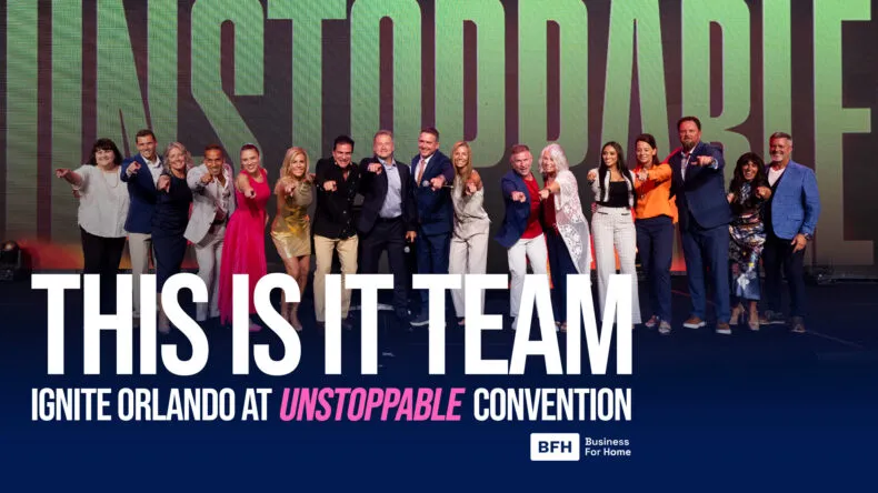 THIS IS IT Team at UNSTOPPABLE Convention 2026 in Orlando, featured by Business For Home