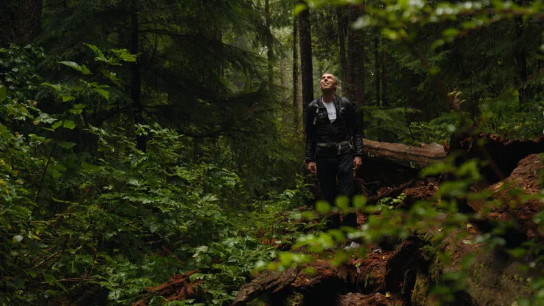 CSO Dr. Dan Gubler at the THREE International medicinal plant research farm