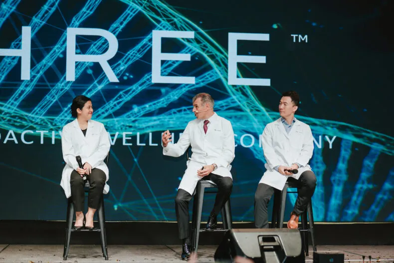 Members of the THREE Scientific Advisory Board participate in a panel discussion