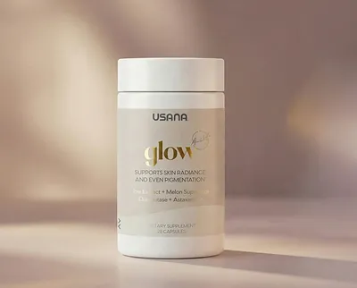 USANA Glow skincare supplement for skin radiance and even pigmentation