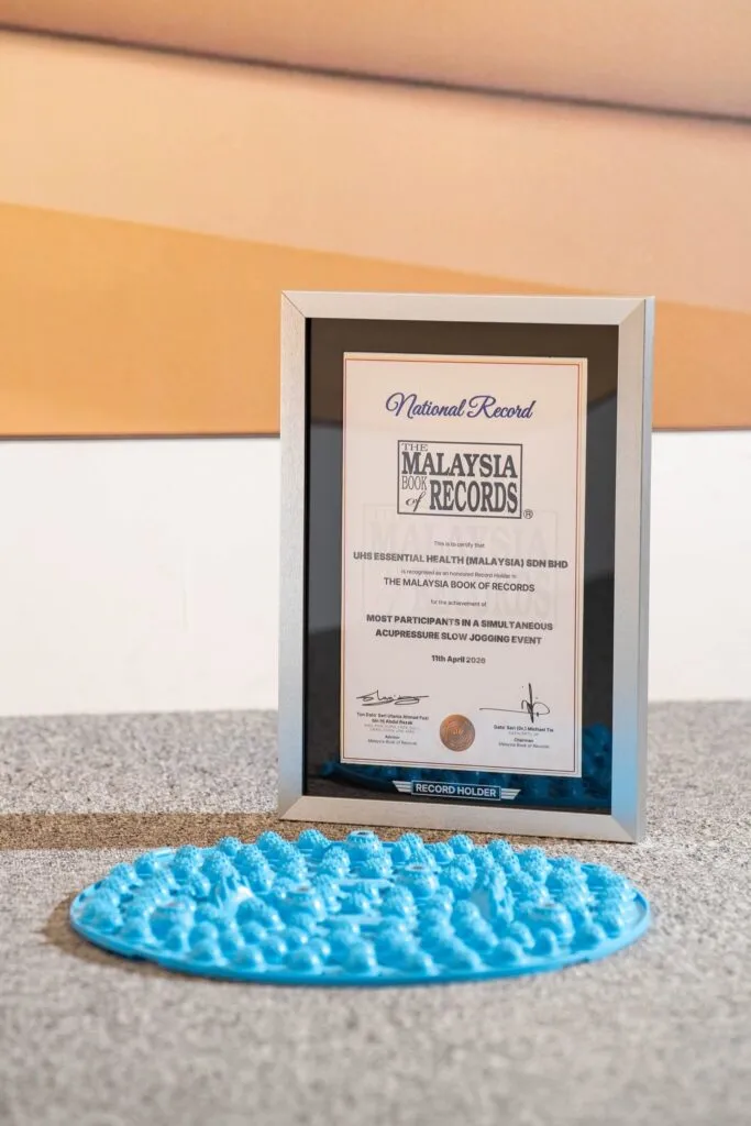 USANA Malaysia Book of Records slow jogging event