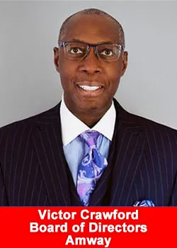 Victor Crawford joins the Amway Board of Directors