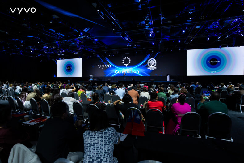 Wide view of the audience seated in the convention hall during the Vyvo International Convention 2025